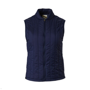 Gilet Tracksmith Harbor Bleu Marine Femme France | WPA-18424514