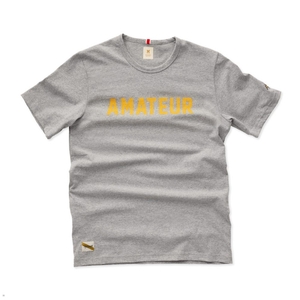 T-Shirt Tracksmith Grayboy Amateur Grise Femme France | YYV-51034807