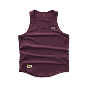 Debardeur Tracksmith Session Bordeaux Femme France | LQJ-07320078