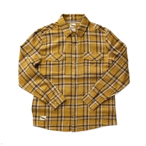 Chemises Tracksmith New England Flannel Marron Femme France | VXE-04793250