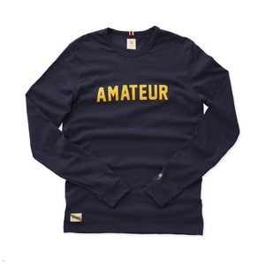 Chemises Tracksmith Grayboy Long Sleeve Amateur Bleu Marine Femme France | DOQ-66035673