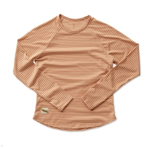 Chemises Tracksmith Horizon Long Sleeve Orange Femme France | LYG-79982426