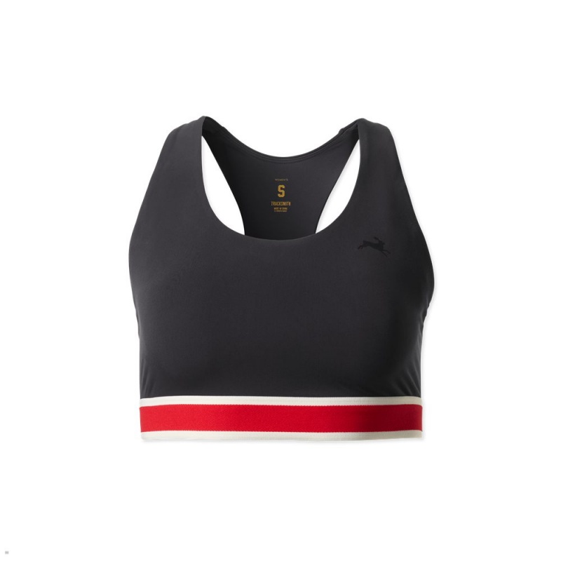 Soutien-Gorge Tracksmith Run Noir Femme France | ACW-76471834