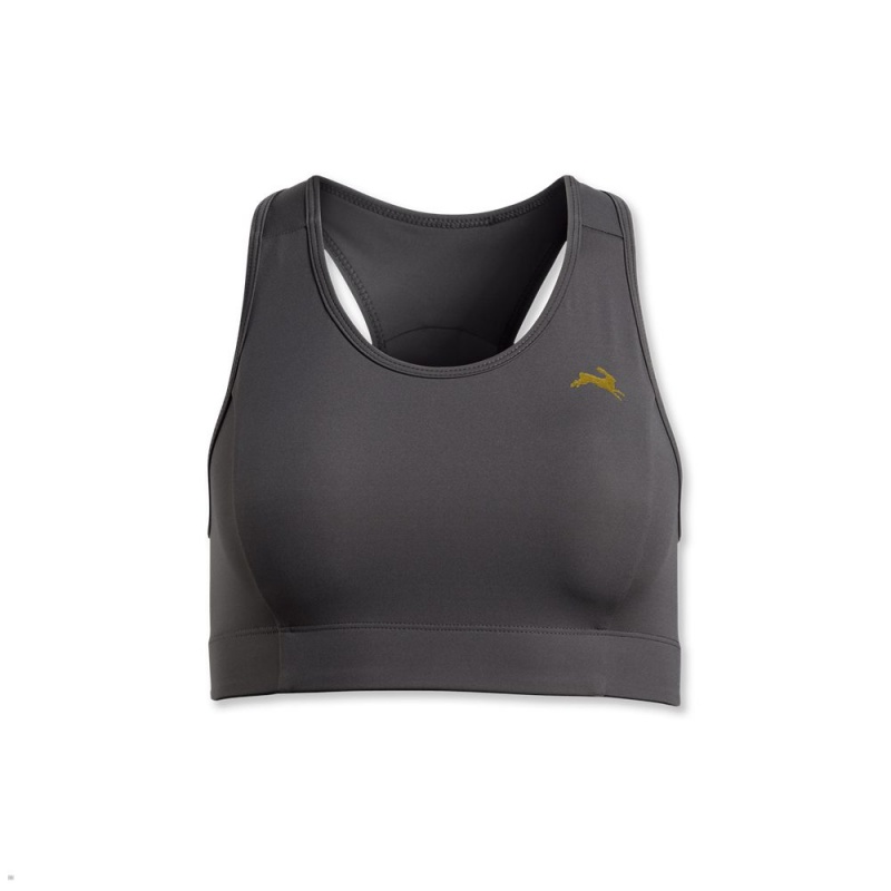 Soutien-Gorge Tracksmith Allston Grise Foncé Femme France | LUA-71250464