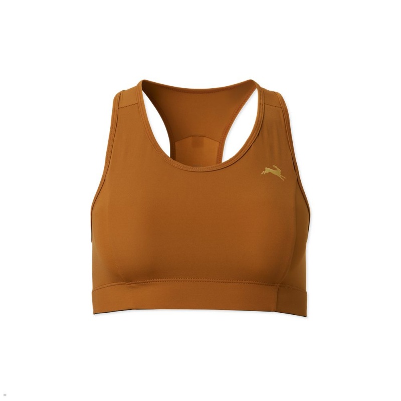 Soutien-Gorge Tracksmith Allston Marron Femme France | WYF-15460848