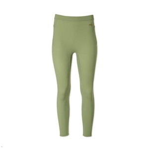 Collant Tracksmith Turnover Crop Vert Olive Femme France | ASV-94635232