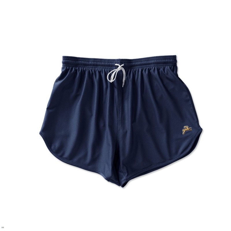 Short Tracksmith Van Cortlandt Grand Bleu Marine Femme France | UNZ-44368686