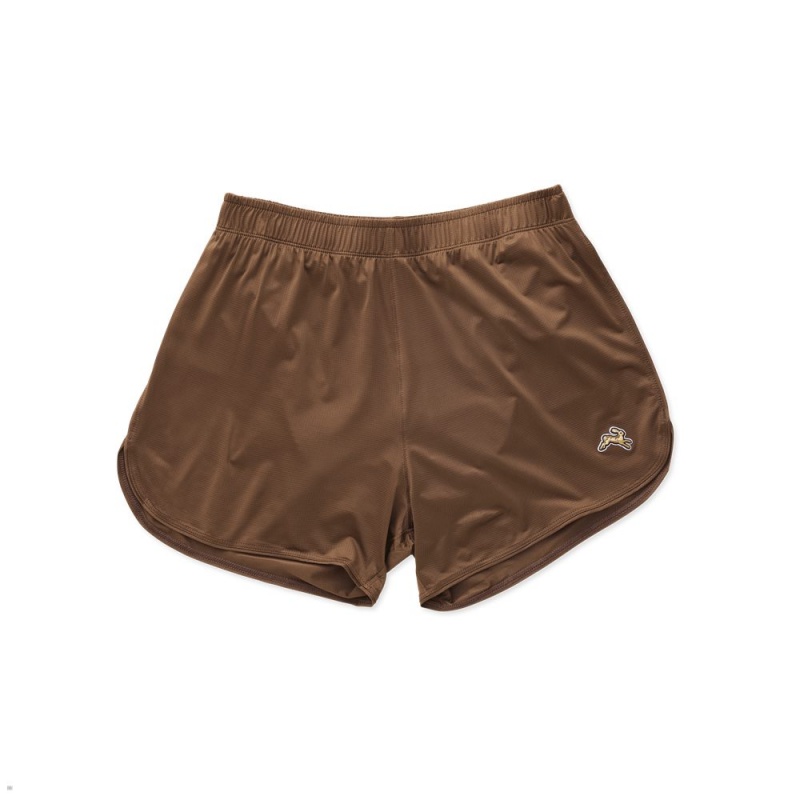 Short Tracksmith Twilight Marron Femme France | LDU-33340899