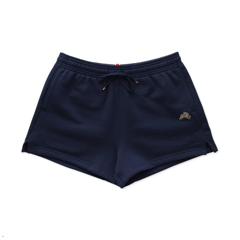 Short Tracksmith Trackhouse Bleu Marine Femme France | ULP-44991835