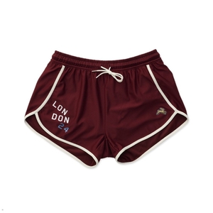 Short Tracksmith London Bordeaux Femme France | GBA-45965104