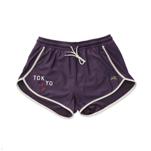 Short Tracksmith Tokyo Violette Blanche Femme France | UXD-41452044