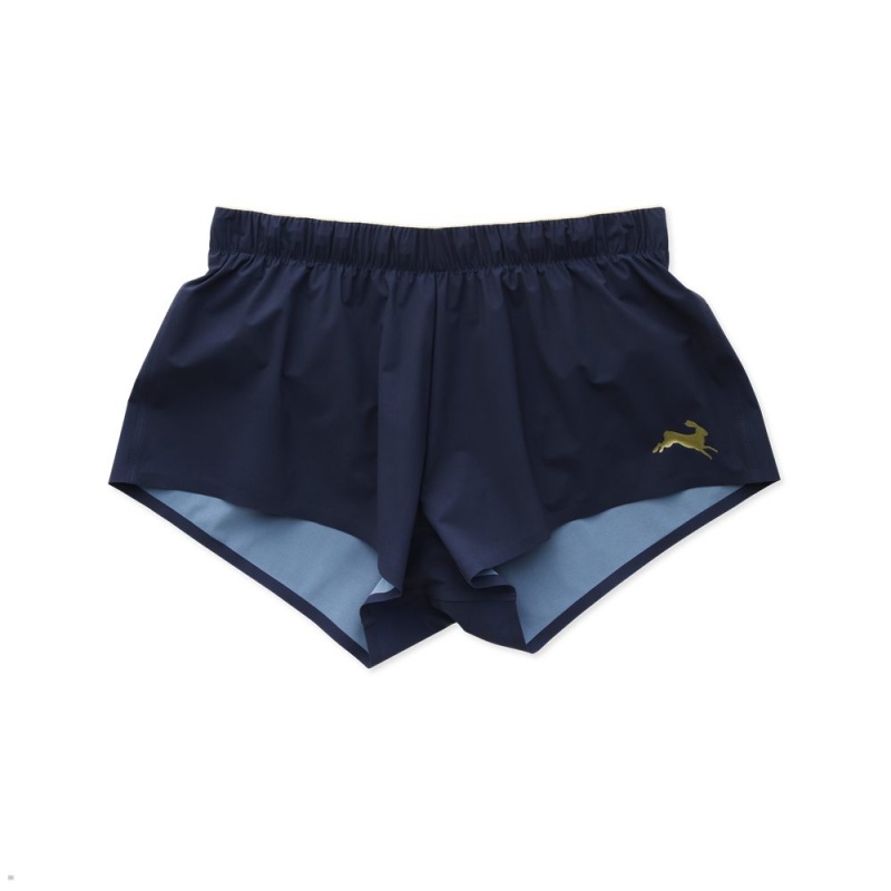 Short Tracksmith Strata Bleu Marine Femme France | YMS-08723367