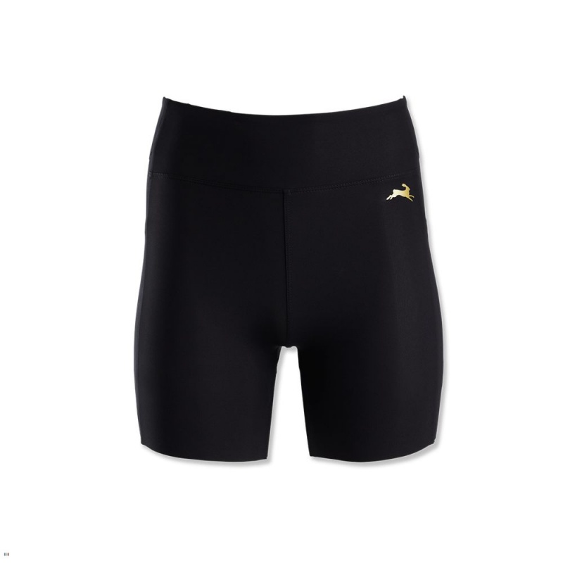 Short Tracksmith Allston Noir Femme France | ACO-88894251