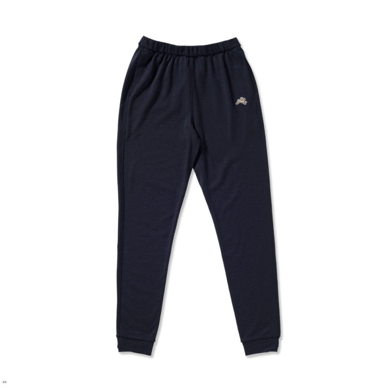 Pantalon Tracksmith Downeaster Bleu Marine Femme France | EAZ-47889070