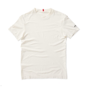 T-Shirt Tracksmith Cambridge Blanche Homme France | MHR-51484214