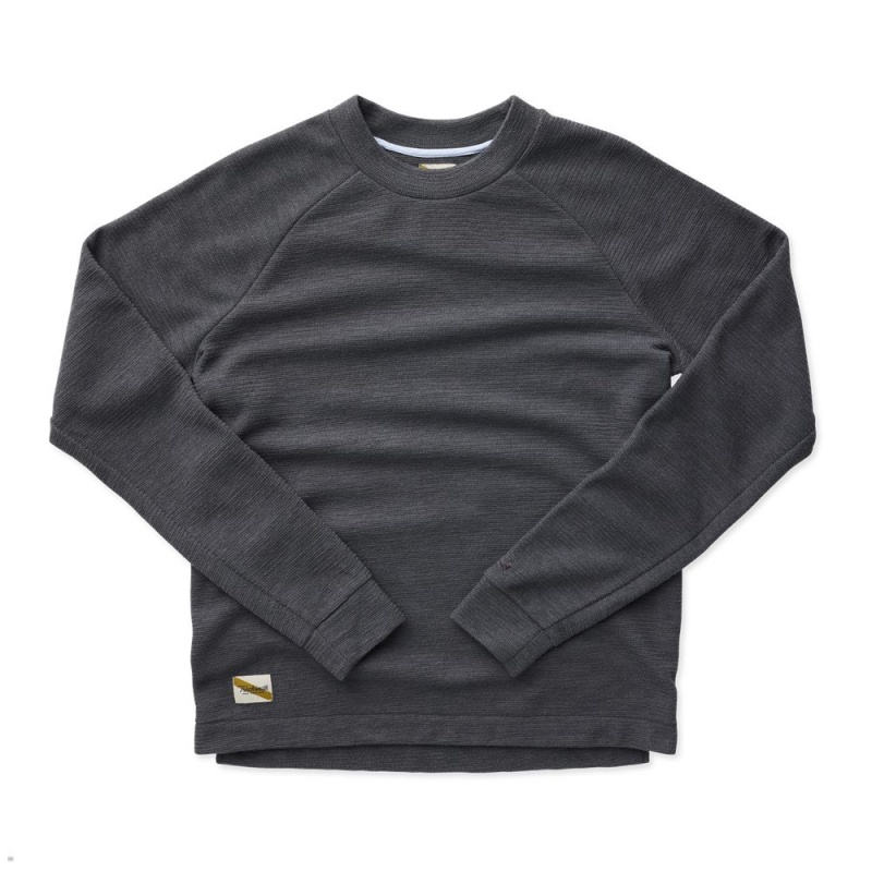 Sweatshirt Tracksmith Rapid Transit Crew Grise Homme France | VFA-71348662