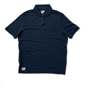 Chemises Tracksmith Rapid Transit Polo Bleu Marine Homme France | HBN-57153929