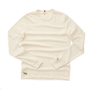 Chemises Tracksmith Grayboy Long Sleeve Blanche Homme France | XJH-47913630