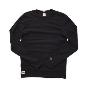 Chemises Tracksmith Grayboy Long Sleeve Noir Homme France | IBW-62475415