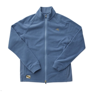 Veste Tracksmith Franklin Fleece Bleu Homme France | QUB-95611946