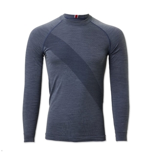 Couche De Base Tracksmith Brighton Bleu Homme France | ANB-34805442