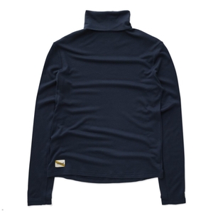 Couche De Base Tracksmith Fells Turtleneck Bleu Marine Homme France | BKT-30585462