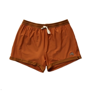 Short Tracksmith Van Cortlandt Grand Marron Homme France | TOD-32425864