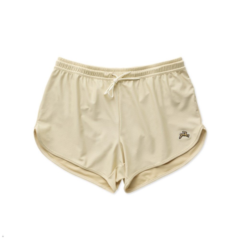 Short Tracksmith Van Cortlandt Beige Homme France | MBM-51359098