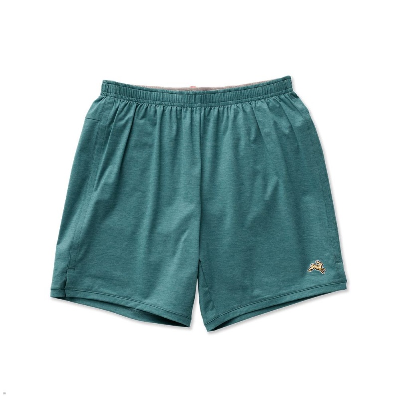 Short Tracksmith Session Turquoise Homme France | YTT-67835423