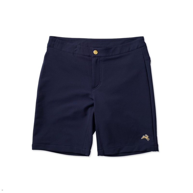 Short Tracksmith Longfellow Bleu Marine Homme France | RKQ-60592270