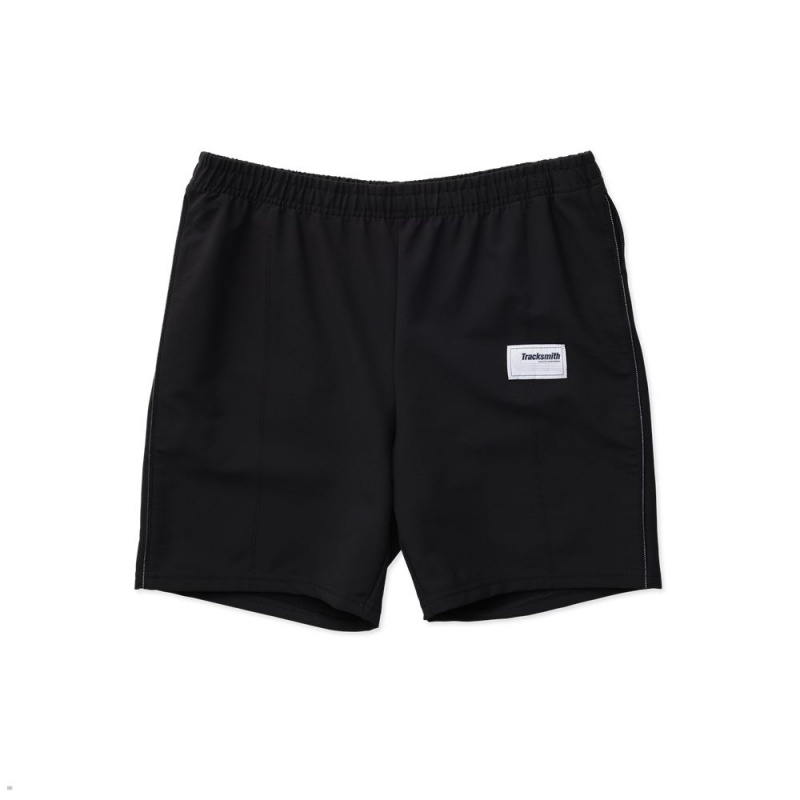 Short Tracksmith Bislett Noir Homme France | BAR-06672185