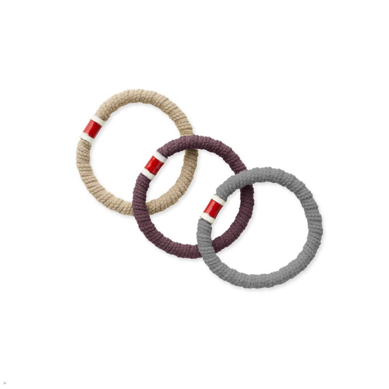 Autres Accessoires Tracksmith Elastic Hair Ties Multicolore France | TCC-08861072