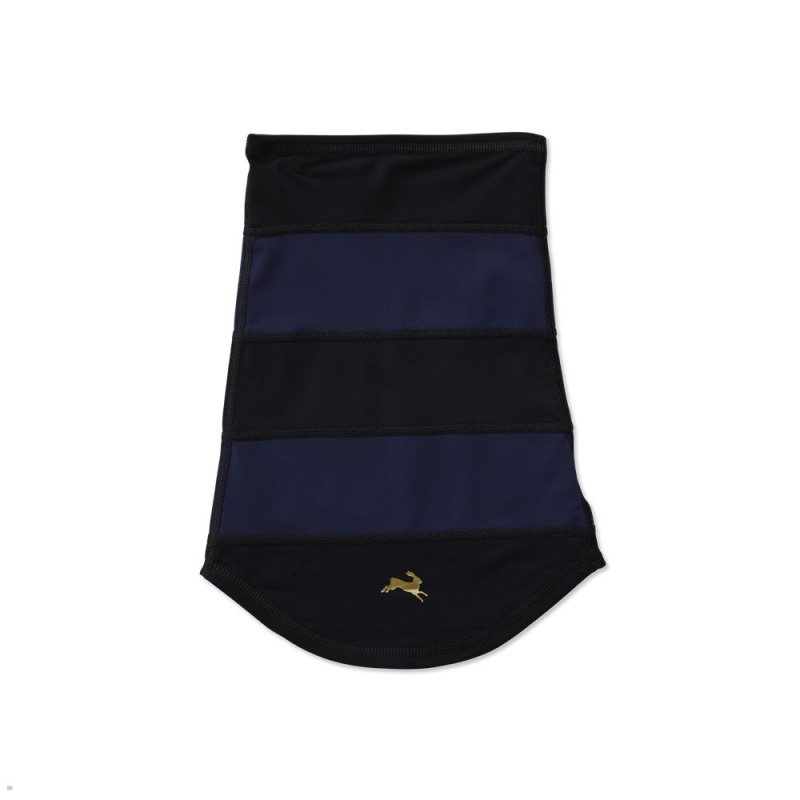 Cache-Cou Tracksmith Inverno Noir Bleu Marine France | HRI-85677118