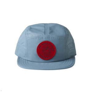 Casquettes Tracksmith Off Roads GO Bleu France | DBE-98907166