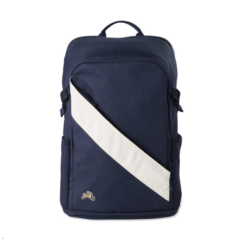 Sacs Tracksmith Olmsted Pack Bleu Marine Blanche France | WKP-82777415