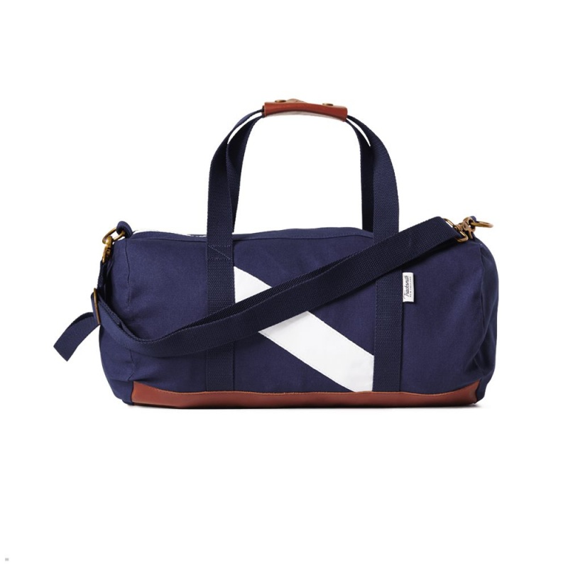 Sacs Tracksmith Club Duffel Bleu Marine France | MRV-65620332